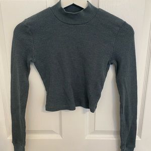 Aritzia mock-neck long sleeve
